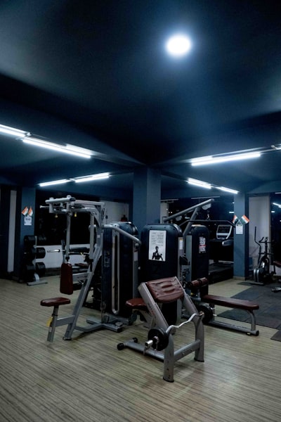 Modern gym facility with premium equipment